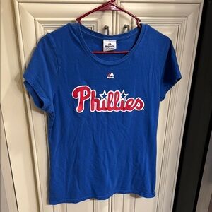 Majestic Philadelphia Phillies Blue Tee